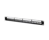 Qoltec Patch panele RACK 19" 1U 10A - 1329984 - zdjęcie 3